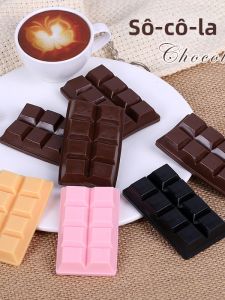 HANYIMOWAN | Simulated Chocolate Food Model Square Strawberry Coffee Flavor