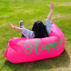 Portable Inflatable Lounger Sofa for Camping and Photo Props