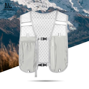 LouisWill Outdoor Sports Vest Bag Anti Splash Bicycle Riding Water Backpack Hiking Climbing Backpack Riding Backpack Ultralight Bicycle Backpack Outdoor Water-repellent Bicycle Riding Bag Can Storage 500ML Water Kettle