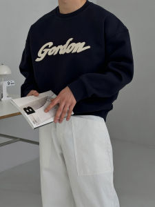 DAVID&ME | Stereo Letters Stylish Loose Hoodie