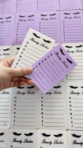 Đế Mica Line Mi_Miếng Beauty Lashes_Đế mê ka - Meka - Dán Line Mi _Keo Nối Mi _miếng meka dán line mi có đánh số 7-14ml