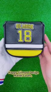 Funny Golf Headcover Golf Club Head Covers Number 18 Golf Blade Mallet Putter Cover Great Golf Accessories for Men Golfers