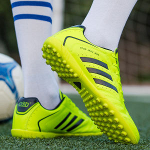 Giày Bóng Đá Nam Nữ TF Thoáng Khí Chống Trượt Chống Mài Mòn Tập Luyện Chuyên Dụng Giày Bóng Đá Cỏ Nhân Tạo Thoáng Khí Nhẹ