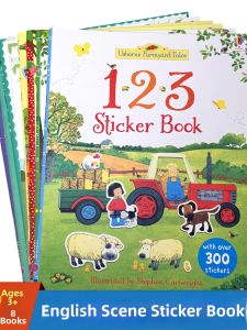 Educational Brain Development Sticker Book for 2-6 Year Olds