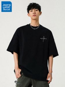 Jeanswest | Áo Thun Nam Mùa Hè Cotton Sạch Kiểu Mỹ