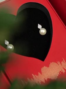 S925 Silver Freshwater Pearl Earring