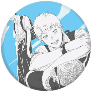 58mm Anime The Summer Hikaru Died Tsujinaka Yoshinori Keido Hikari Cosplay COSTUME Badge Pin SPTE Tinplate Brooch Prop Gilf