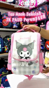 GEULIS GABS Tas Ransel Anak Sekolah TK PAUD Perempuan Backpack Kuromi Cewek Terbaru GLB 10015