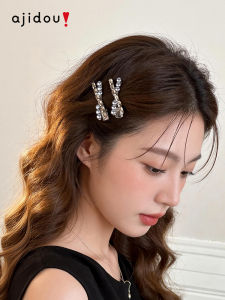 ajidou | Kẹp Tóc Thời Trang Hình Cánh Bướm Dán Trán
