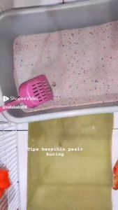 Serokan Pasir Kucing Anjing Hewan Serokan Pup Kucing Litter Box Kucing Tempat Pup Hewan Bak Pasir