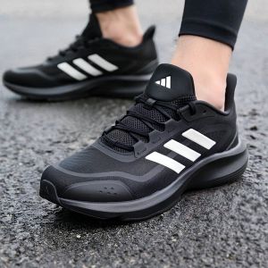adidas | Giày Thể Thao Thoáng Khí Chống Sốc Black Warrior