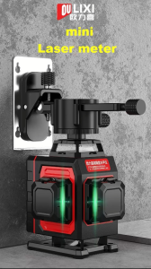 OULIXI Super Mini 12 / 16 Lines Laser Level for Construction 3D Green Light 360° Cross Self-Leveling Measuring Tool with Full Set of Accessories