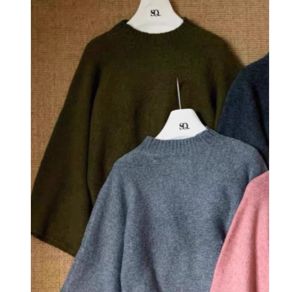 YUEZHONGWEI | Autumn Winter Loose Cozy Style Long Sleeve Sweater