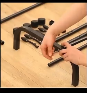 ราวเเขวนผ้า โครงเหล็ก ราวเเขวนผ้าอเนกประสงค์ ราวตากผ้าคอนโด คุณภาพสูง พร้อมชั้นวางของ ราวแขวนผ้าบาร์คู่ สินค้ามั่นคง แข็งแรง รับน้ำหนักได้เยอะ ราวตากผ้าสแตนเลส