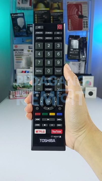 Remot Remote TV Toshiba REGZA LCD LED Android Smart TV CT-95007 32L5995  Lazada Indonesia