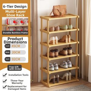 AIMUKE | Indoor Beautiful Apartment Narrow Multi-layer Shoe Rack