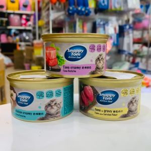 Pate Kitten Snappy Tom cho Mèo Con - Pate Dinh dưỡng cho Mèo Con (Lon 70g)