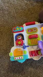 Baby Busy Board Montessori Early Educational Toys 3D Music Simulate Switch Multifunction Educational Travel Toys For Fine Motor