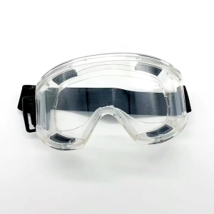 Safety Goggles Anti-Fog Clear Impact Resistant Protective Eyewear with Adjustable Fit for Laboratory Construction & Industrial Use