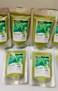 Bột lá nếp nguyên chất (gói 200g) bột lá dứa sấy lạnh tạo màu thực phẩm tạo mùi thơm nguyên liệu nấu chè xôi thạch rau câu pha nước uống