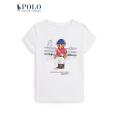 Polo Ralph Lauren Kids (Girl) Polo Bear Cotton Jersey Tee. 