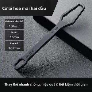 SEAMETAL | SEAMETAL Tất Cả Trong Một Cờ Lê Hai Đầu Có Thể Điều Chỉnh 3mm-22mm Cờ Lê Tự Siết Thép Chrome Vanadium Đa Năng Dụng Cụ Sửa Chữa Ô Tô