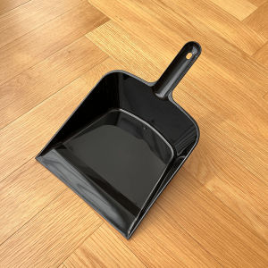 Japanese Import Black Plastic Dustpan Small Bucket