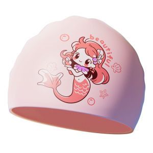 YUKE | Silicone Waterproof Swimming Cap for Children