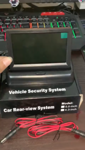 COD AUTONET Monitor Parkir Mobil 4.3 Inch + Kamera Set Lengkap Foldable Rear View TFT LCD AU43