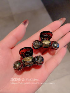 Small Size Letter Crystal Shark Hair Clip Fashionable Hair Accessories Half Updo Hair Grips Scalp Scrunchies Korean Style