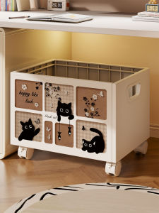 Portable Collapsible Storage Box with Wheels