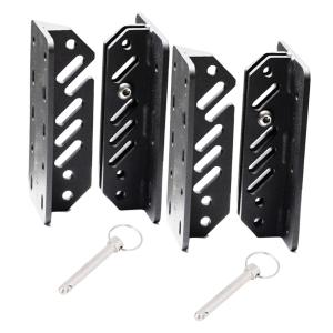 SunniMix | Awning Mounting Bracket Sturdy Awning Clamp Awning Holder Professional Canopy Support Replacement for Deck Yard Protection