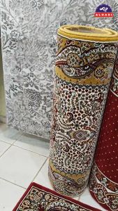Sajadah Imam Iratra 90 x 120cm Sangat Padat Tebal 18mm Halus Lembut dan Elegan Alas Sholat Jumbo