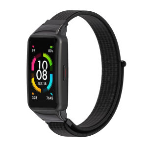 mijobs | Dây Đeo Đồng Hồ Thông Minh Chất Liệu Kim Loại & Dệt Cho Huawei/Honor Band 6