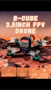 B-CUBE 3.5inch FPV Drone Frame Kit Carbon Fiber Racing Drone Quadcopter INAV Beatflight F722 F745 Ardupilot Flight Control