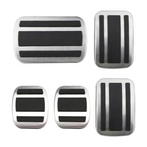 Stainless Steel Acclerator Pedal Covers for Ford Focus MK2 MK3 Kuga Escape 2013-2019 LHD AT MT Car Modification Accessories