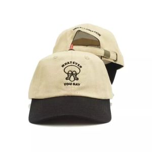 Topi Polo cap hitam Cream Omidoki yousay Topi Pria Distro