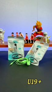 Headset Transparant Stereo Earphone Full Bass Audio+ Mic Yesplus U19+