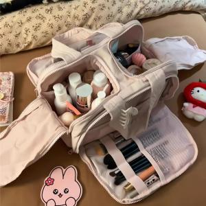 RORK | Large Capacity Portable Makeup Bag with Organizational Pouches