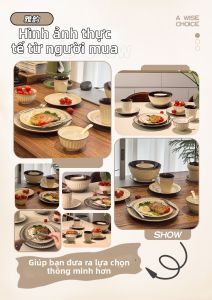 mornenjoy | Bộ Dụng Cụ Ăn Sành Điệu Phong Cách Cổ Điển