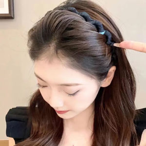 【On Sale】Sweet Girls Vintage Toothed Waves Headwear Hairbands Hair Accessories