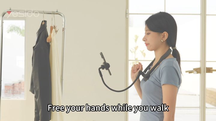 YESIDO 291 Hands-Free Neck-Mounted Lazy Holder for Mobile Phones