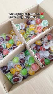 Inaco Mini Jelly Mix Rasa Buah Ajaib Box 10kg - Cokelat/Kacang/Turmeric/Nyonya