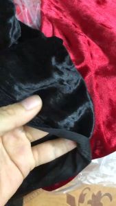 Vải Nhung Bẩy Biên Nhám Loại Đẹp Nhiều Màu Không Bong Tuyết Dùng May Áo Dài Váy Body Khổ vải 1.5m