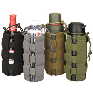 Tactical Kettle Cover Adjustable Size Thermos Cup Cover New Arrival Outdoor Cycling Portable Water Bottle Pouch Waist Hanging Accessory Kit