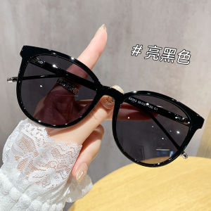 Fashionable Polarized Sunglasses for Women Driving UV Protection Large Frame Slimming Trendy Sun Glasses Resistant to Ultraviolet Light