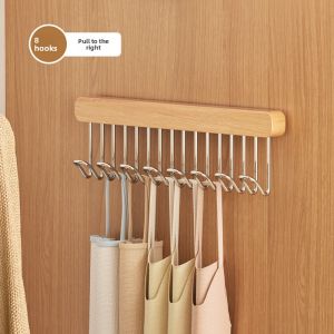 Sling Hook Hanger Telescopic Hanger Household Underwear Vest Storage Artifact Pull-out Wardrobe Drying Rack
