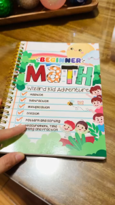 Wizard Kid Adventure Beginner Math Workbook - Fun Activities Basic Concepts Ideal for Kids