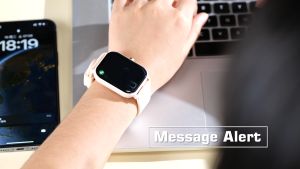 Aolon Smartwatch Pria GTS 1.83” HD Screen | Custom Wallpaper | 100+ Sports Modes丨IP67 Waterproof丨Bluetooth Call丨Heart Rate丨Blood Oxygen jam tangan digital wanita smart watch terbaru 2024 Android iOS