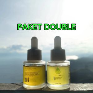 Rosemary Oil Rambut Paket Double